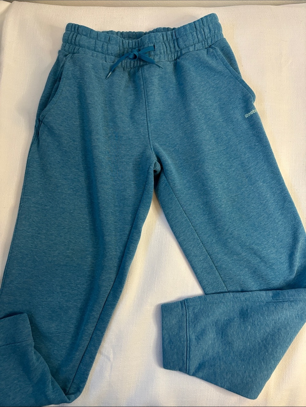Reebok Teal Bright Blue women’s Jogger Sweatpants -408sku